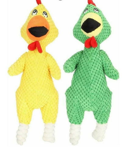 Gallinita peluche 