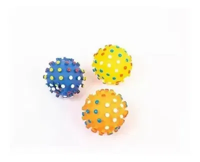 Pelota texturada con chifle 