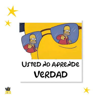 Stickers | Usted no aprende #772