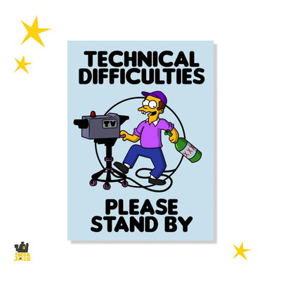 Stickers | Please stand by #1056