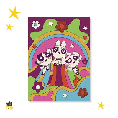 Stickers | Chicas Superpoderosas psicodelico #1067
