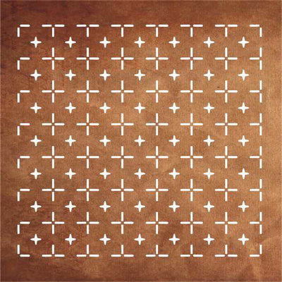 STENCIL E125 15X15