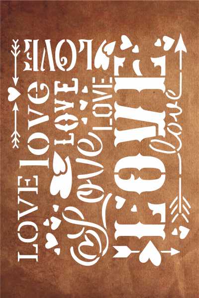 STENCIL F118 15X20