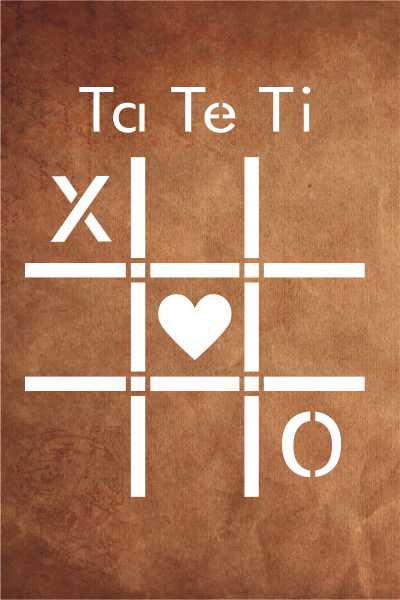 STENCIL H138 20X25