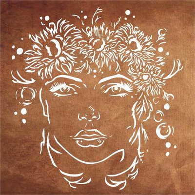 STENCIL J199 30X30