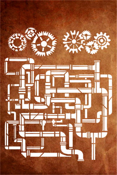 STENCIL H143 20X25