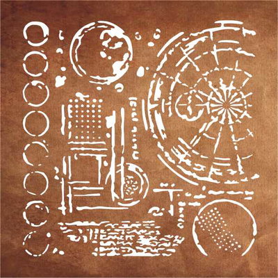STENCIL G363 20X20