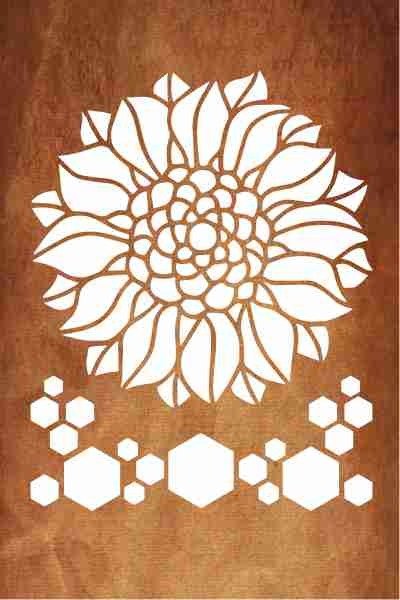 STENCIL H125 20X25