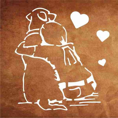 STENCIL E121 15X15