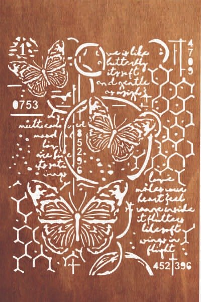 STENCIL HE006 20X25