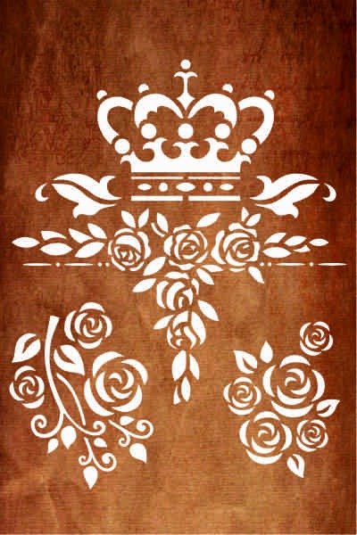 STENCIL H128 20X25