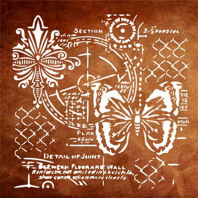STENCIL GE003 20X20