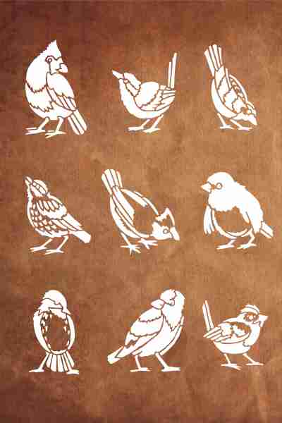 STENCIL H133 20X25