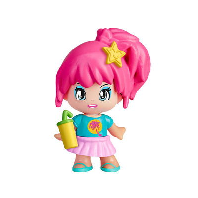Figura Pinypon Serie #12 Pelo Rosa