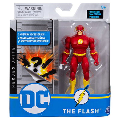 DC | Figura articulada 10cm con accesorios misteriosos. Flash
