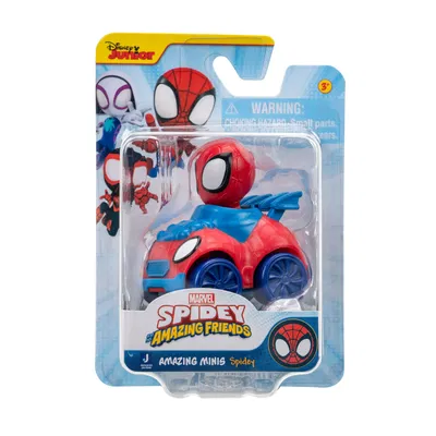 Spidey and his Amazing Friends | Mini vehículo con figura incorporada