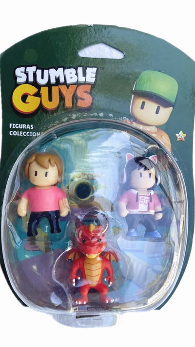 Stumble Guys | Pack 3 Figuras