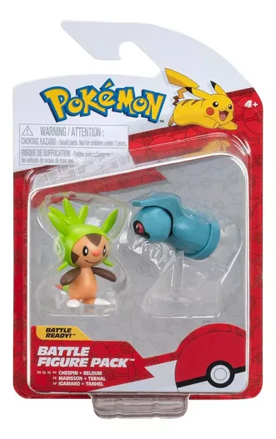 Pokemon | Pack 2 Figuras Pokémon Juguetes Blister