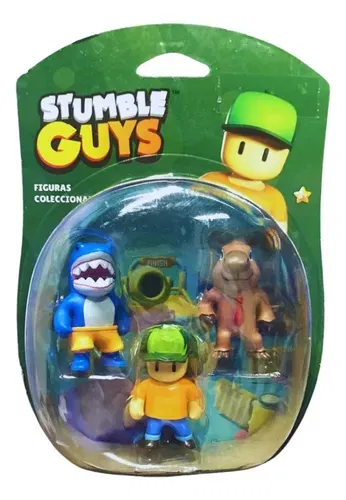 Stumble guys / pack 3 figuras