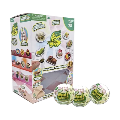 MINI WORLD SERIE 4 CAPSULAS 