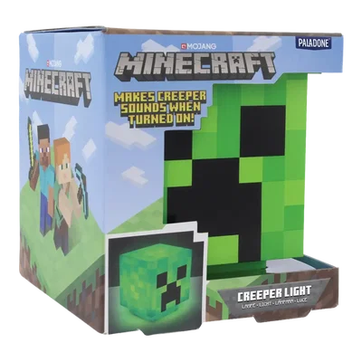 MINECRAFT CREEPER CON LUZ Y SONIDO