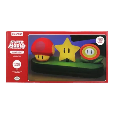 SUPER MARIO BROSS LAMPARA DECORATIVA 