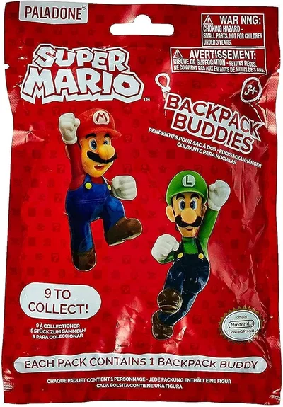 SUPER MARIO BROSS LLAVEROS COLGANTES