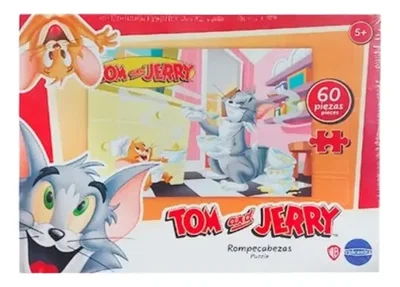 ROMPECABEZAS TOM AND JERRY 60 PIEZAS