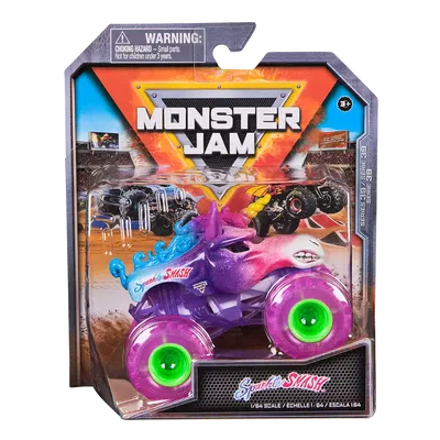 Monster Jam | Vehículo Sparkle Smash 1:64