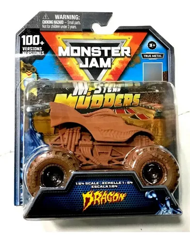 Monster Jam | Vehículo Dragon 1:64 Mistery Mudders