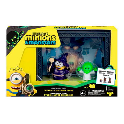 MINIONS MINI FIGURAS PACK X 2 STAGE SETS 