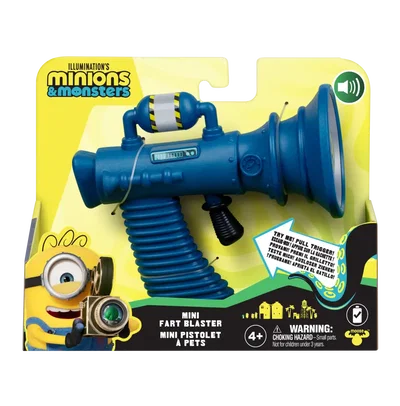 MINIONS MINI FART BLASTER CON SONIDO
