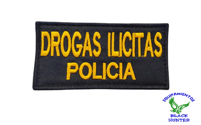 PARCHE PECTORAL DROGAS ILICITAS