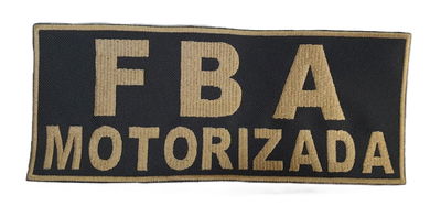 PARCHE ESPALDA FBA MOTORIZADA
