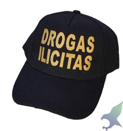 GORRA NEGRA  DROGAS ILICITAS