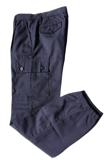 PANTALON RIPSTOP CON PUÑO AZUL