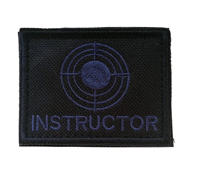 PARCHE INSTRUCTOR AZUL OSCURO
