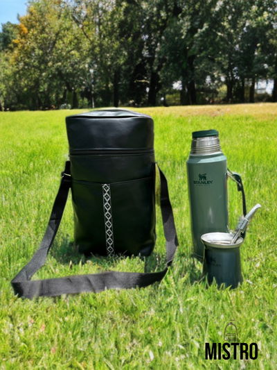Portatermo eco cuero 