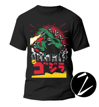 Remera Godzilla