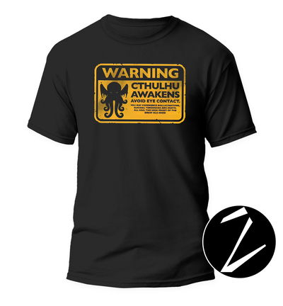 Remera Warning, Alien.