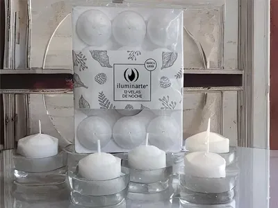 Vela de noche x12 iluminarte