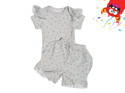 * Body + short: Florcitas de verano