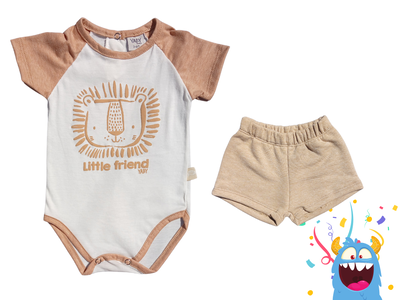 Little friend - Set body + short