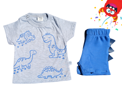 Dino friend - Set remera + short