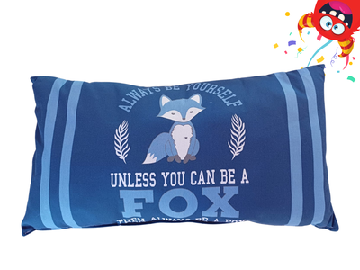 Almohada remember the fox