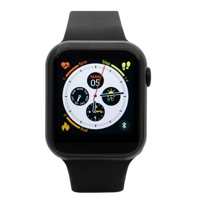 SMARTWATCH NEGRO con RECEPCIÓN DE LLAMADAS