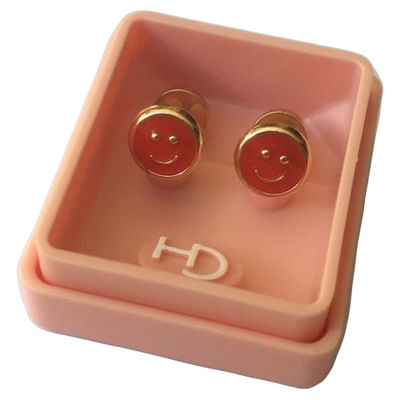 ARO ABRIDOR ENCHAPADO CON PERNO DE ORO 18K CARITAS