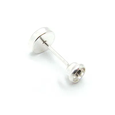 ARO PIEDRA ENGARZADA PLATA 925