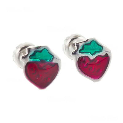 ABRIDOR FRUTILLA LAMINADA EN PLATA 925