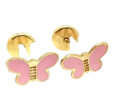 ABRIDOR ENCHAPADO EN ORO ANTIALERGICO 24K MARIPOSA